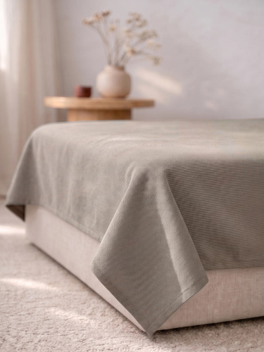 Покрывало UNO SAVANA MOCCA 135x210 от DECOR MAGIC
