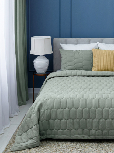 Покрывало NORMA SUN WASABI 200*220 от DECOR MAGIC