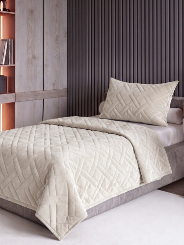 Покрывало LOGO CROSS LINEN 150*230 от DECOR MAGIC