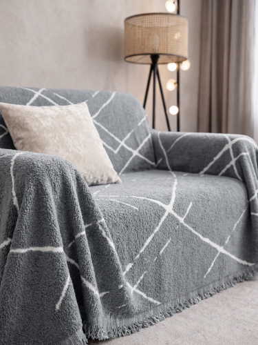 Покрывало DEMI TEMPO GREY 180x230 от DECOR MAGIC