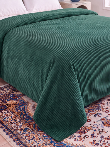 Покрывало UNO CILIUM EMERALD 135x210 от DECOR MAGIC