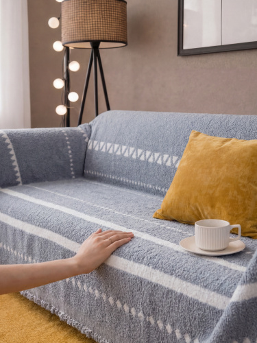 Покрывало LUNGO MOBY GREY 180*340 от DECOR MAGIC