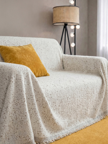 Покрывало DEMI PLAIN BEIGE 180x230 от DECOR MAGIC