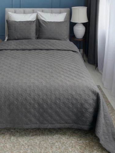 Покрывало NORMA FOX GREY 200*220 от DECOR MAGIC