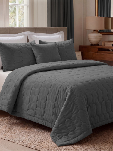 Покрывало BASE SUN GREY 220x240 от DECOR MAGIC