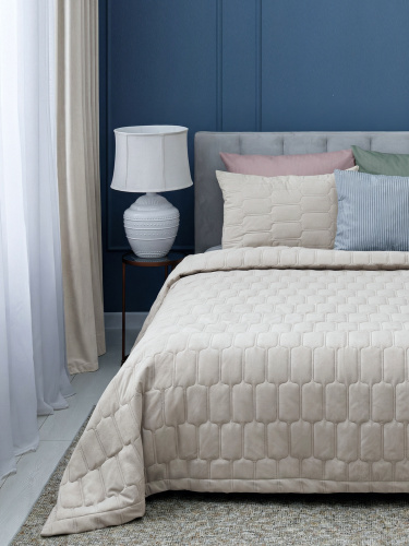 Покрывало NORMA SUN WHITE 200*220 от DECOR MAGIC