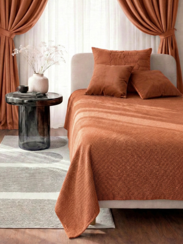 Покрывало UNO FORMA TERRA 135*210  от DECOR MAGIC