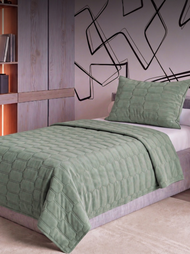 Покрывало LOGO SUN WASABI 150x230 от DECOR MAGIC