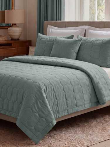 Покрывало NORMA SUN WASABI 200*220 от DECOR MAGIC