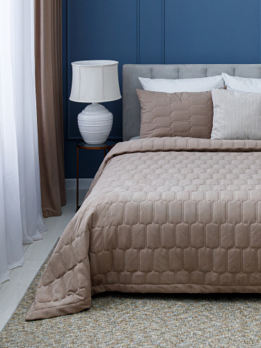 Покрывало NORMA SUN BEIGE 200*220 от DECOR MAGIC