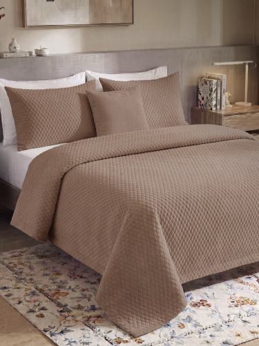 Покрывало BASE DIAMOND TOFFEE 220*240 от DECOR MAGIC
