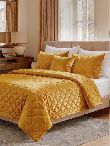 Покрывало BASE EVE YELLOW 220*240 от DECOR MAGIC