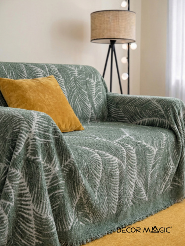 Покрывало DEMI ELFE OLIVE 180x230 от DECOR MAGIC