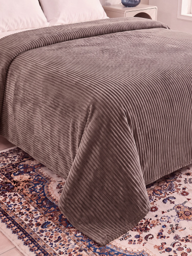 Покрывало UNO CILIUM MINK 135x210 от DECOR MAGIC