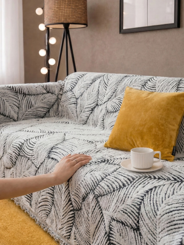 Покрывало LUNGO S ELFE  WHITE 180*340 от DECOR MAGIC