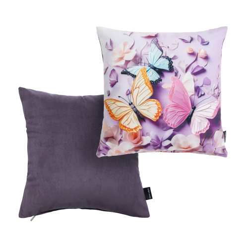 К-т наволочек FLUTTER/ULTRA PLUM от DECOR MAGIC